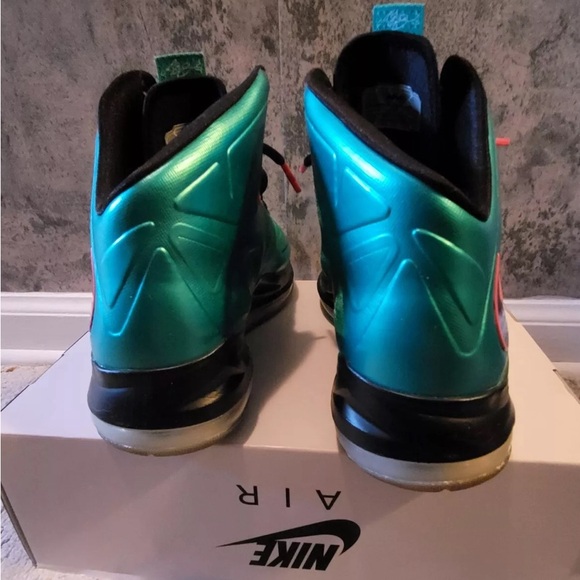 Nike Lebron 10 ID Custom 1 Of 1 Size 8.5 - Picture 3 of 6